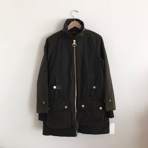 Barbour Waxed Cotton Jacket with Liner Vest